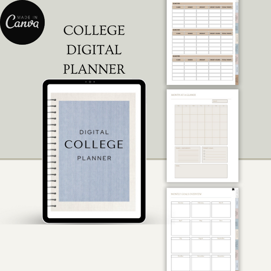 College Digital Planner