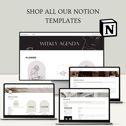SHOP ALL OUR NOTION TEMPLATES